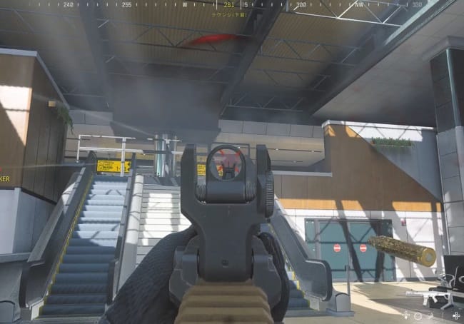 COD MW3のMCWのアイアンサイト